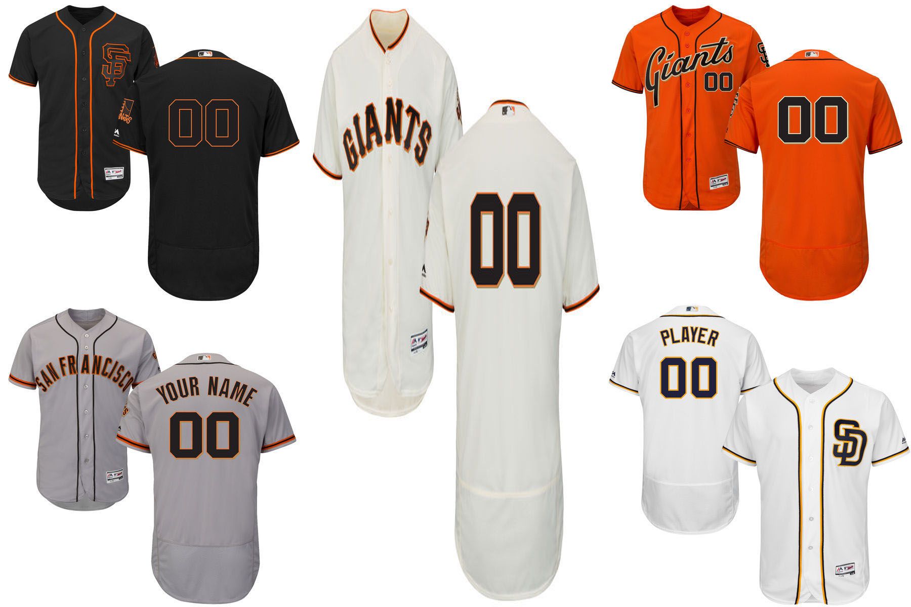 san francisco giants custom jersey