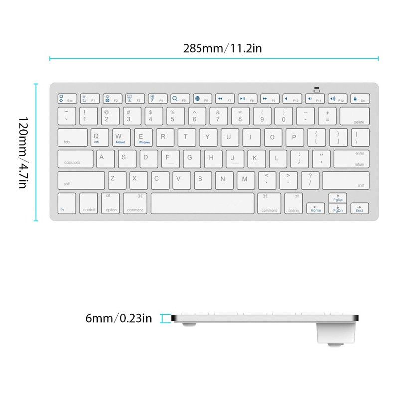 Rii mini wireless bluetooth keyboard