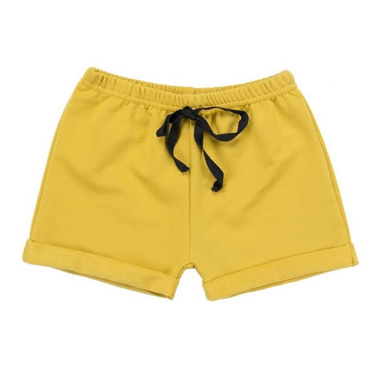 Wholesale Summer Kids Shorts Cotton Soft Children Harem Shorts Plain Color Pants Boy Girl Baby