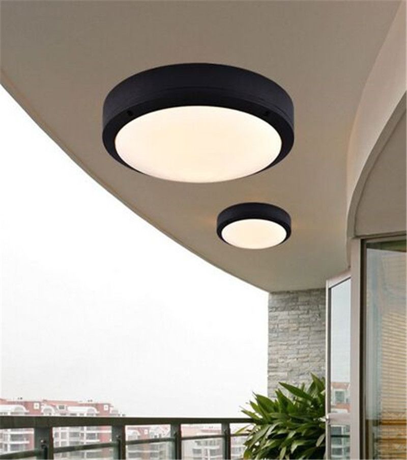 18w 24w 30w Led Outdoor Wall Lamps Waterproof Round Garden Lamp 18w 24w 30w Led Outdoor Wall Lamps Waterproof Round Garden Lamp Aisle Balcony Ac 85 265v Ul Fcc Lights Outside Scone