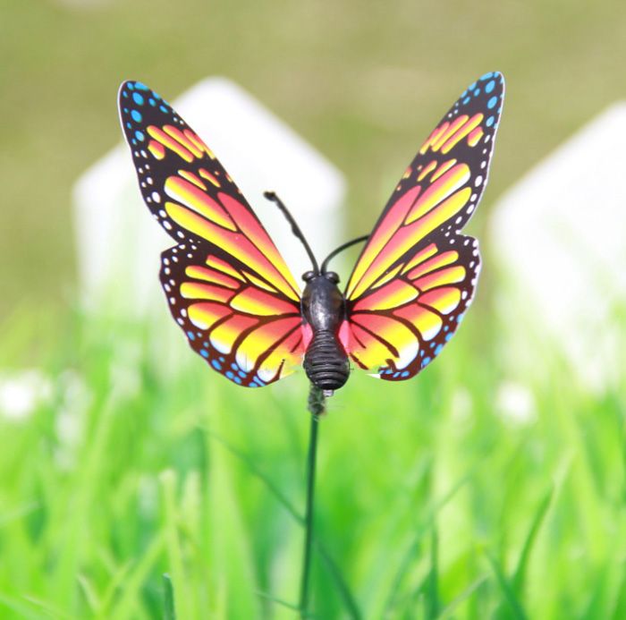 2021 PACK Butterfly Garden Ornaments & Patio Décor Butterfly Party