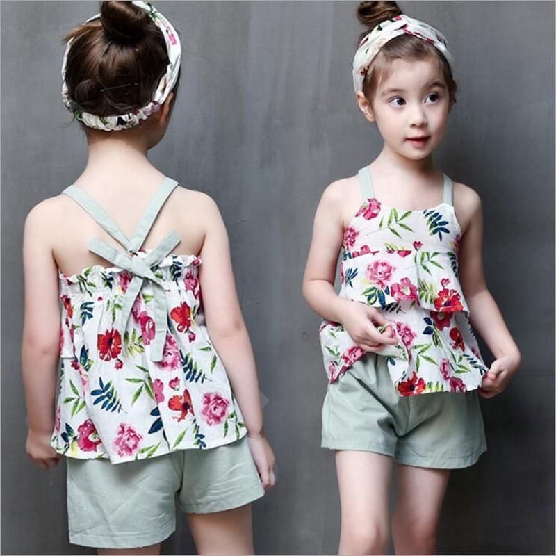 2018 2017 Summer Fashion Baby Girls Clothes Children Outfits Cotton Camisole Little Floral Tops Pants Sets Kids Clothing From Littletreasure 2018 2017 Summer Fashion Baby Girls Clothes Children Outfits Cotton Camisole Little Floral Tops Pants Sets Kids Clothing From Littletreasure