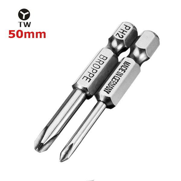 50mm Y Shaped Screwdriver Bits 1/4 Inch Hex Shank Yshaped