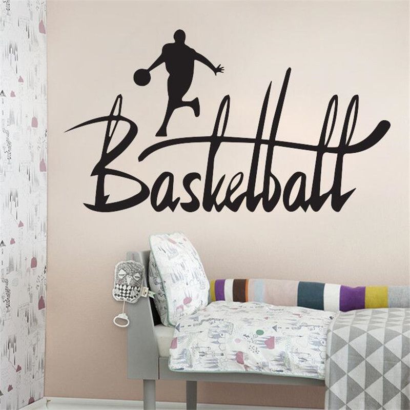 idfiaf 3d basketball wall sticker quotes art home decor art decals