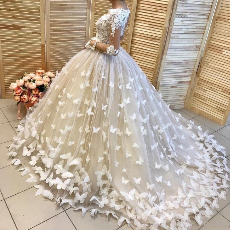 butterfly net gown