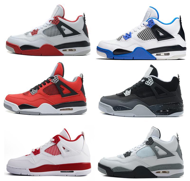 New 4 4s Men Basketball Shoes Royalty Pure Money Alternate ... New 4 4s Men Basketball Shoes Royalty Pure Money Alternate Motorsport Blue White Cement Fire Red Fear Premium Black Cat Bred Sports Sneakers Basket Ball ...