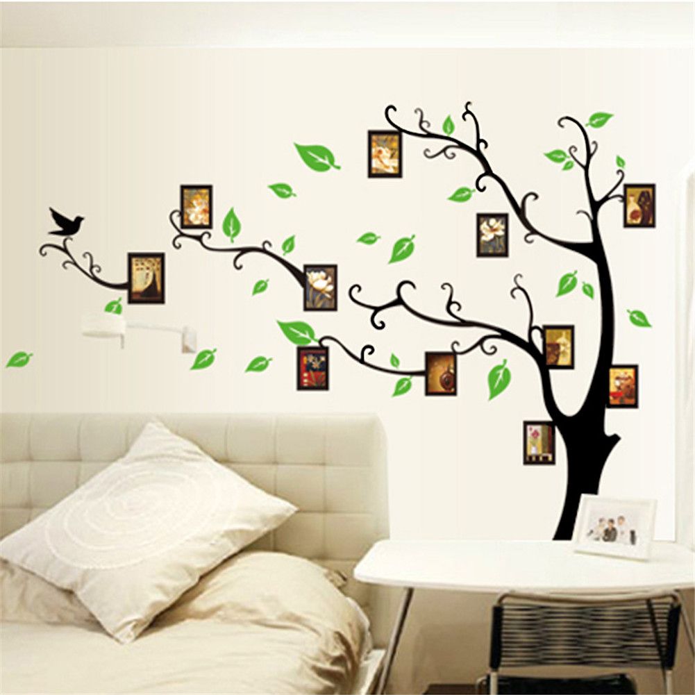 Photo Frames Tree Diy Removable Art Vinyl Wall Sticker Decor Mural Photo Frames Tree Diy Removable Art Vinyl Wall Sticker Decor Mural Decal Home Stickers Stars For Walls From
