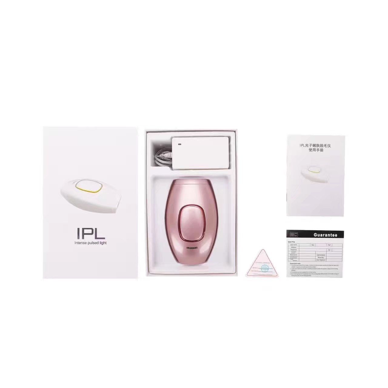 home use ipl hair removal device 300000 light pulses laser hair