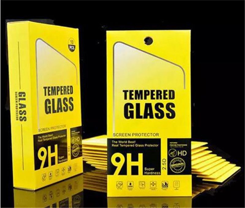 For iPhone 8 Plus iPhone X 0.26mm 2.5D 9H Tempered Glass Screen Protector For iPhone 7 Plus 6S 5S S7 edge
