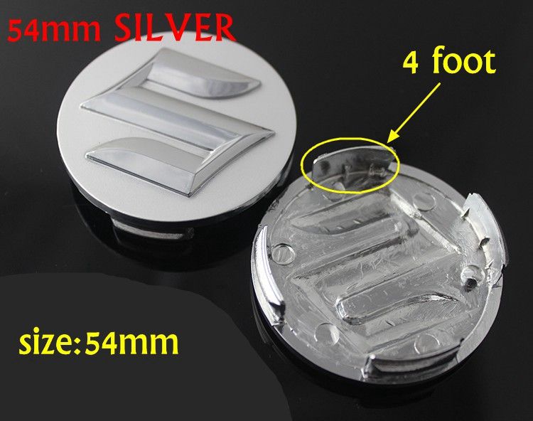 2021 For Suzuki ABS 54mm 58mm Car Wheel Center Hub Caps Cover Badge