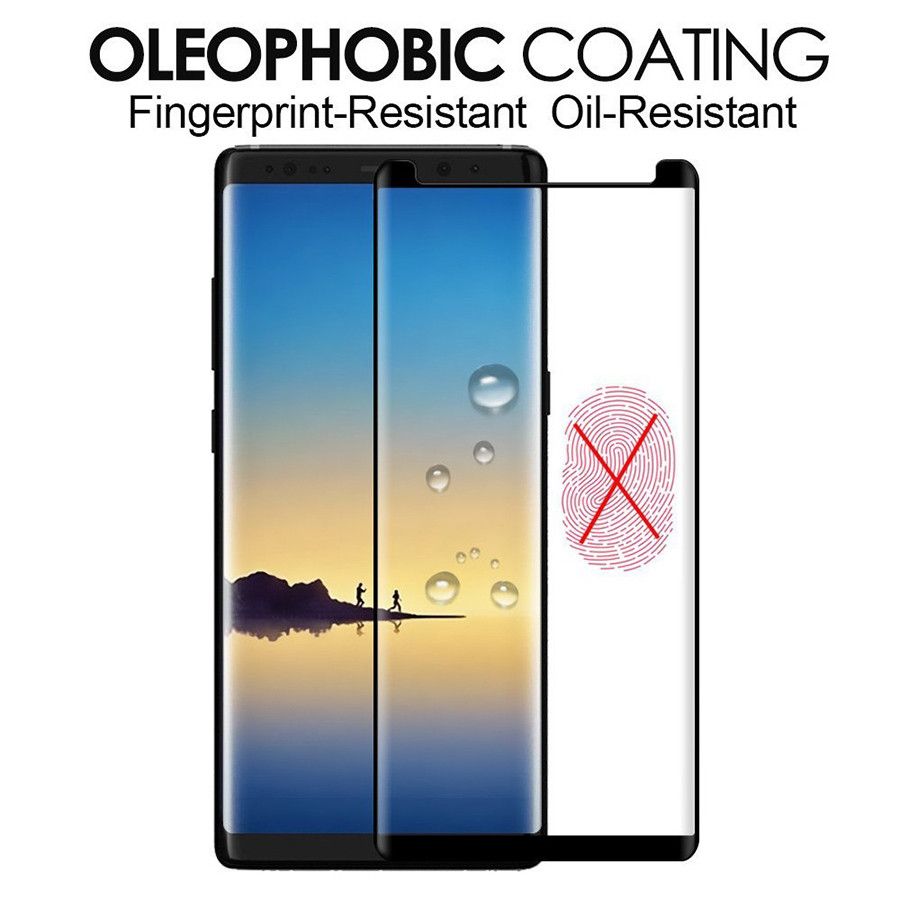The Best For Note 9 S9 S8 S7 edge Plus Mate 20 Pro Full AB Glue 3D Curved Glass Case Friendly Tempered Glass Screen Protector