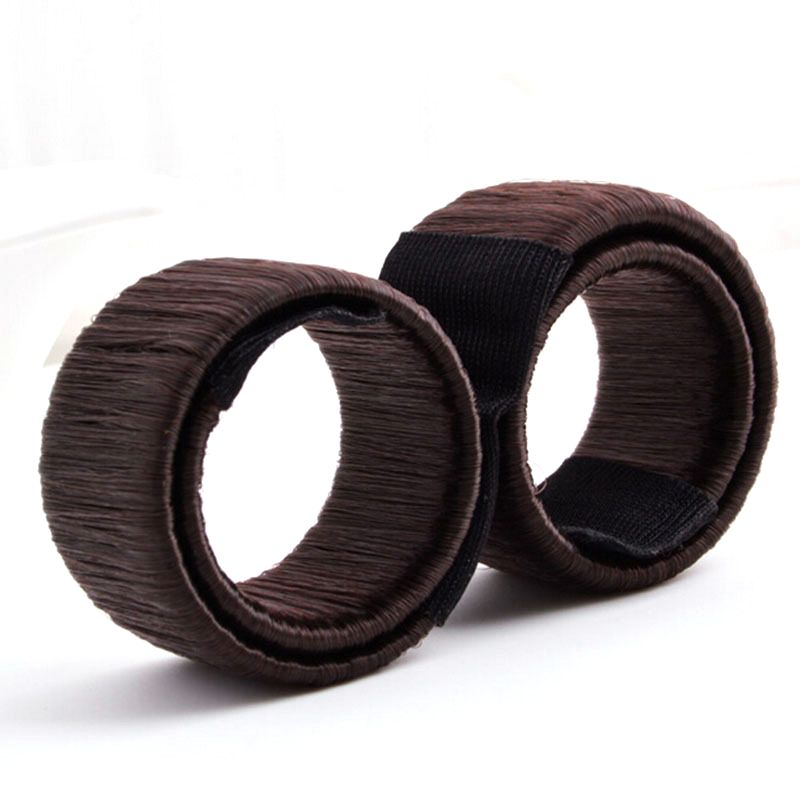 2019 DIY Styling Donut Former Hair Ties Girl Hair Foam 