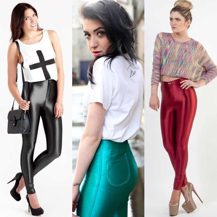 white disco pants