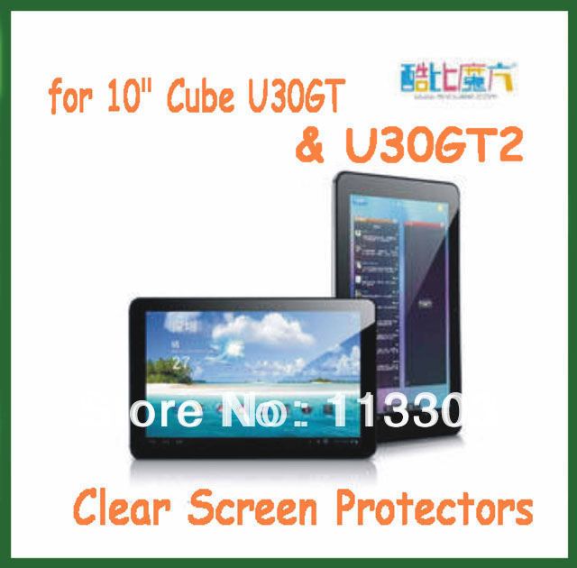 Wholesale 10pcs Ultra Clear Screen Protector Size 256x166mm For 10 1 Inch Cube U30gt U30gt2 No Retail Package Protective Guard Film