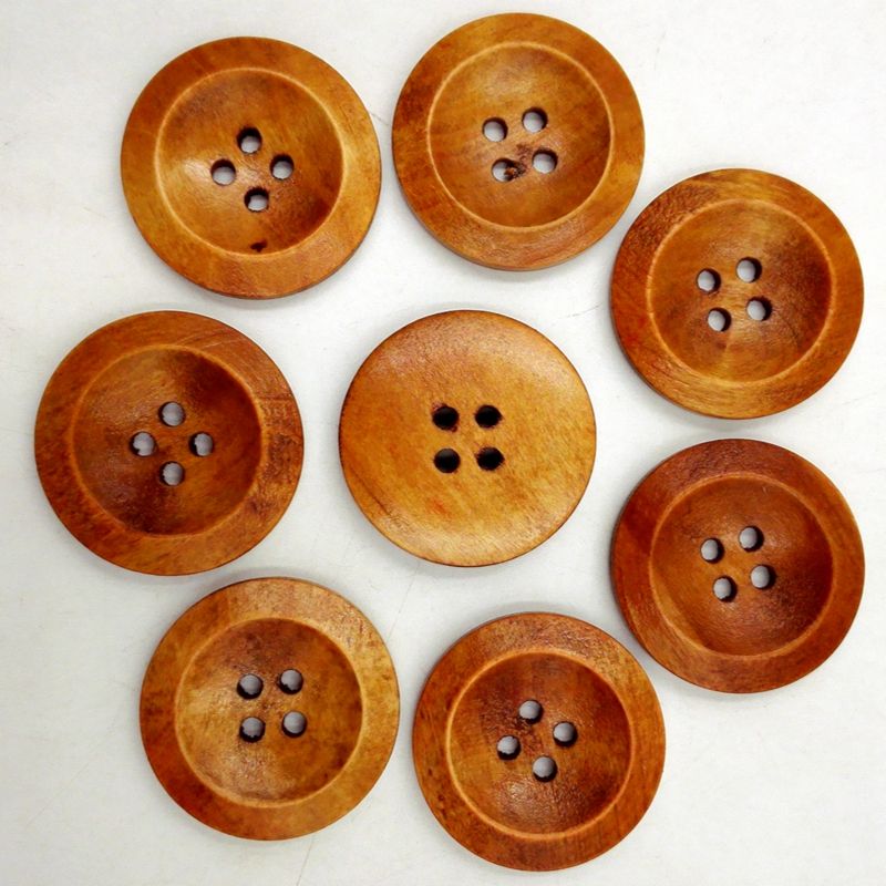 Colorido botones para niños niños botones madera botones botón scrapbooking 25mm