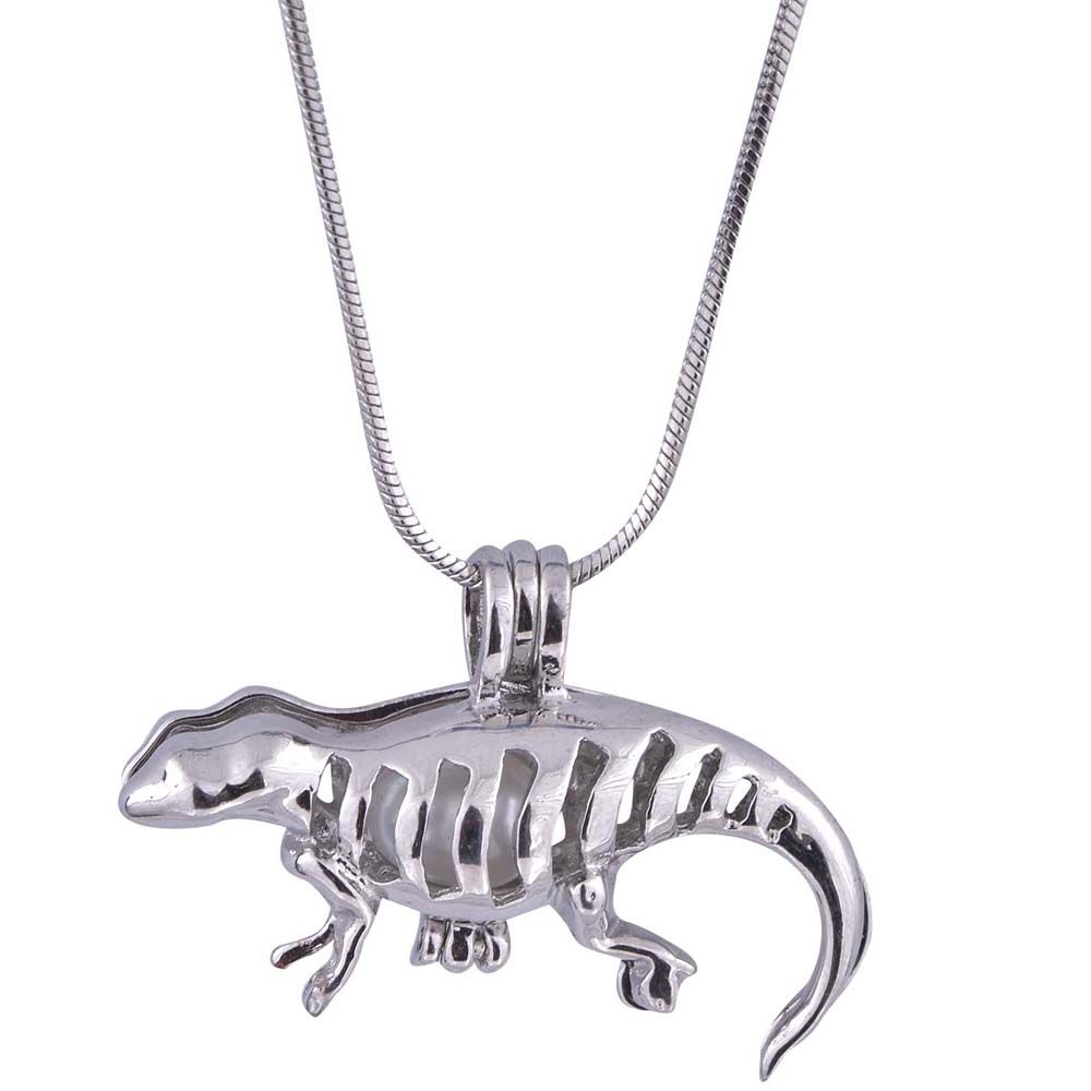 Pretty Dinosaur Shape Pearl Cage Pendants Oyster Pretty Dinosaur Shape Pearl Cage Pendants Oyster Lockets For Diy Wish Love Pendant Necklace 925 Silver Jewelry By Fashionfist Dhgate