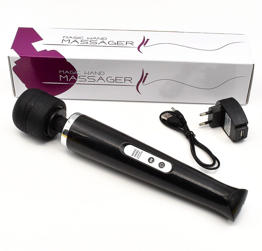 Usb Charging 10 Speeds Magic Wand Massagerav Wand Vibratorspowerfull 