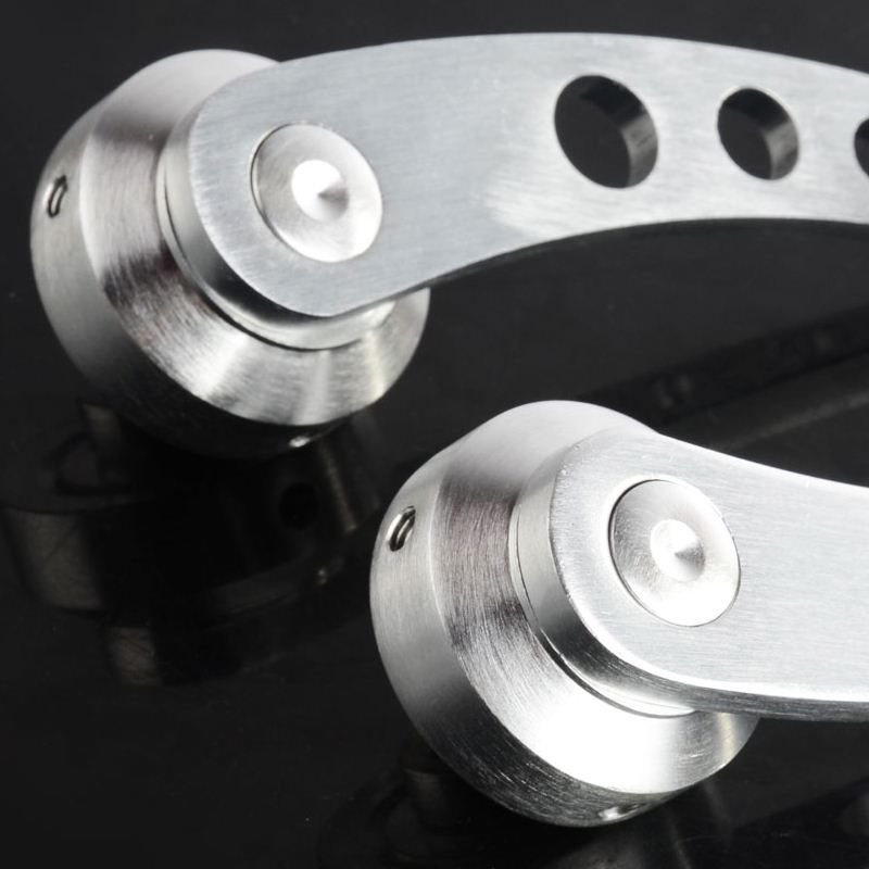 2021 MAYITR Silver Car Window Crank Universal For Auto Truck Aluminum