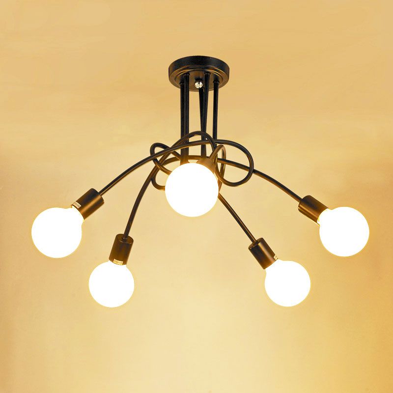 Vintage Ceiling Lights Modern Light Fixtures Led Lamps Home Lighting Vintage Ceiling Lights Modern Light Fixtures Led Lamps Home Lighting Metal Lampshade Industrial Edison E27 Holder 3 5 Heads Lamp Large Pendant