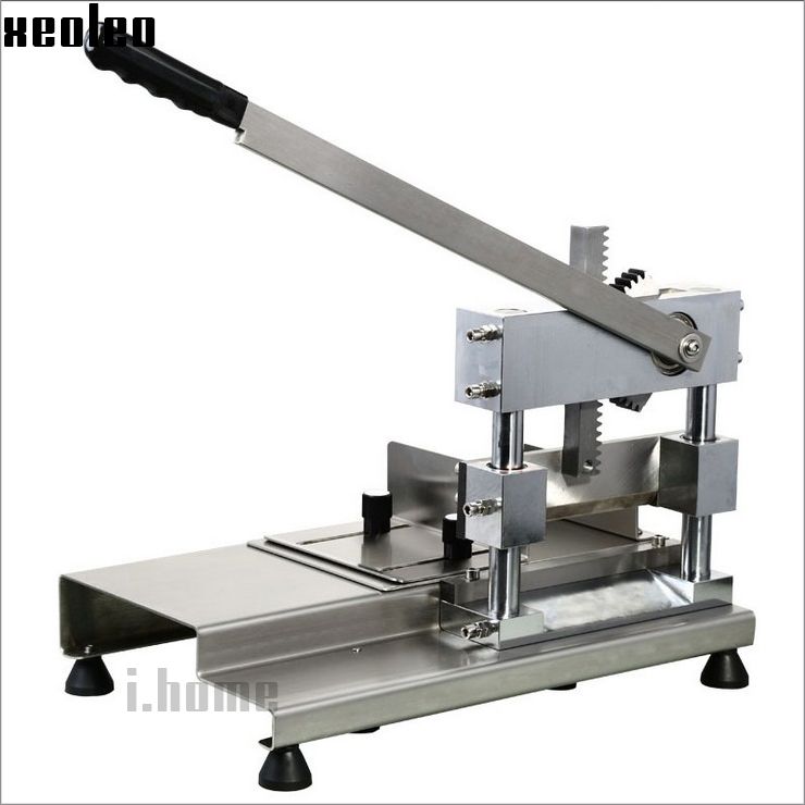 Xeoleo Manual Bone Cutter Stainless Steel Spareribs Cutting Machine