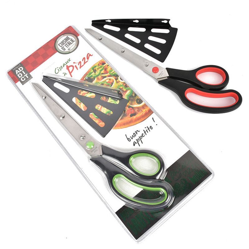 2021 Detachable Pizza Scissors Stainless Steel Pizza Shovel Scissors