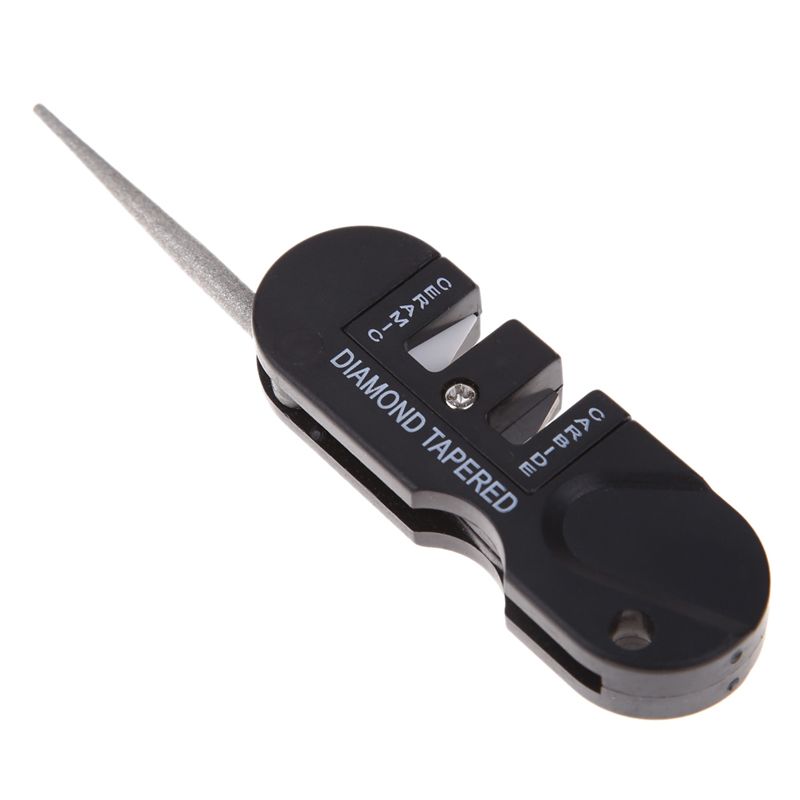 Portable Multifunction Diamond Tapered Sharpener Folding Ceramic