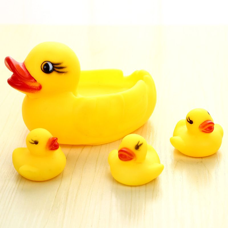 2020 Mini Yellow Rubber Ducks Baby Bath Water Toys For Sale Kids