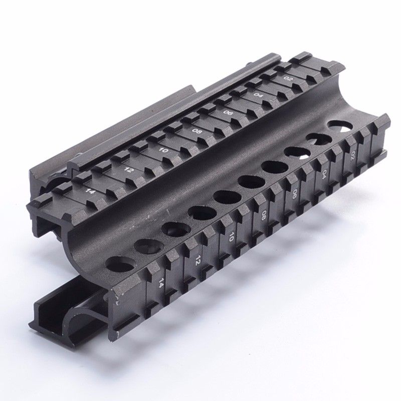 Yugo M70 AK Quad Rail Drop In Handguard Four Picatinny Rails For Laser