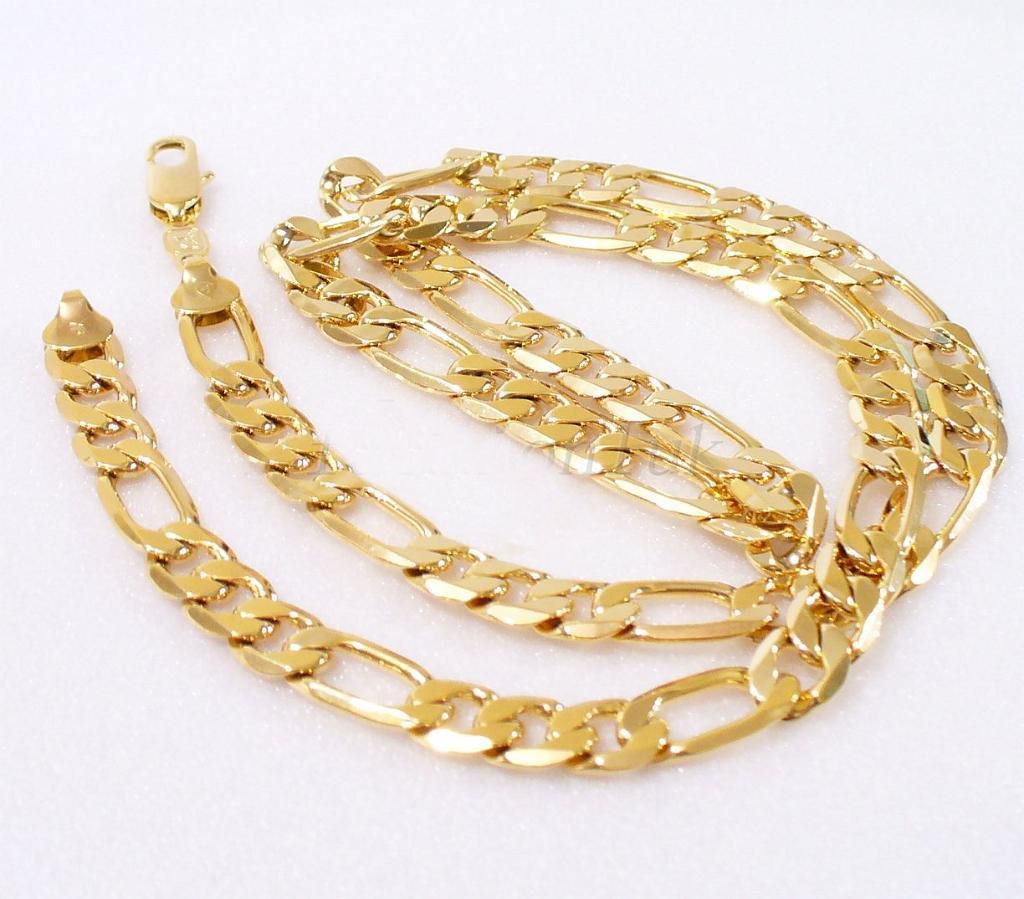 2021 New! Heavy 70g 10mm 18k Yellow Solid Gold Filled Mens