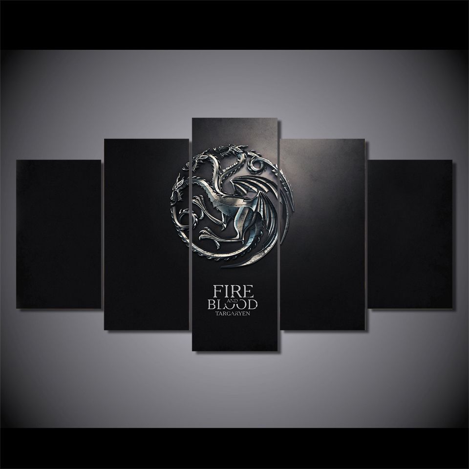 Game Of Thrones Wall Art 2017 framed hd printed game of thrones picture painting wall art Game Of Thrones Wall Art 2017 framed hd printed game of thrones picture painting wall art