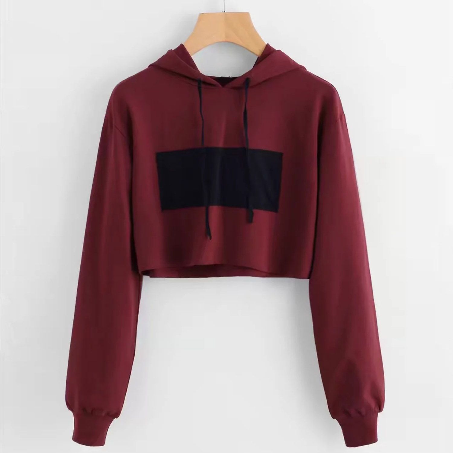 high waist hoodie