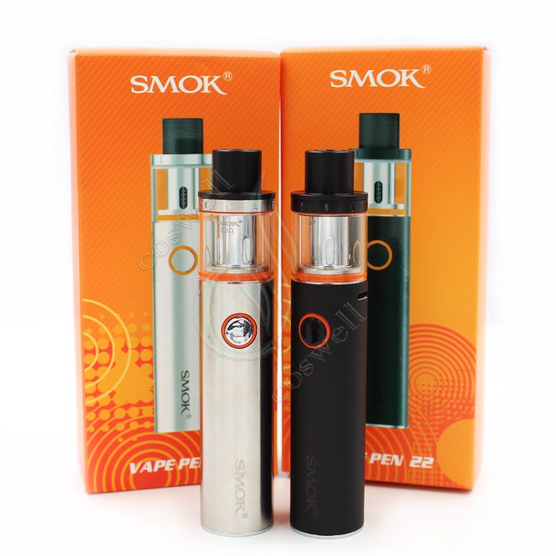 Bulk Order Smok Vape Pen 22 Starter Kit All In One Vapor System LED