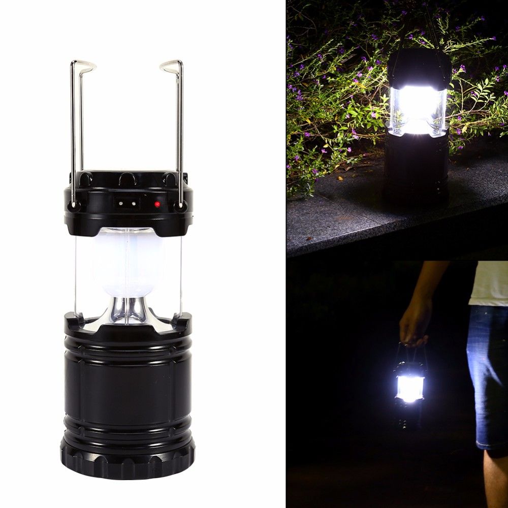 2019 Outdoor Lantern Camping Portable Solar Lamp Tent Light
