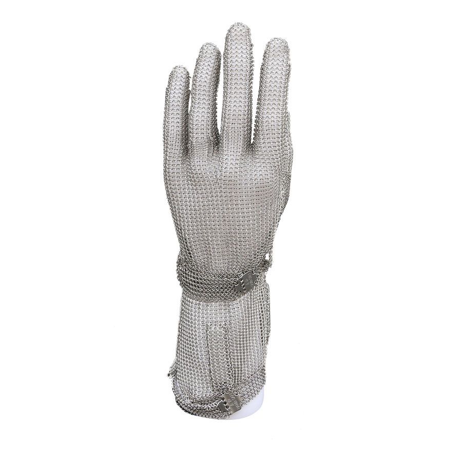 2018 8cm M Cut Resistant Gloves Chain Stainless Gloves Oyster glove
