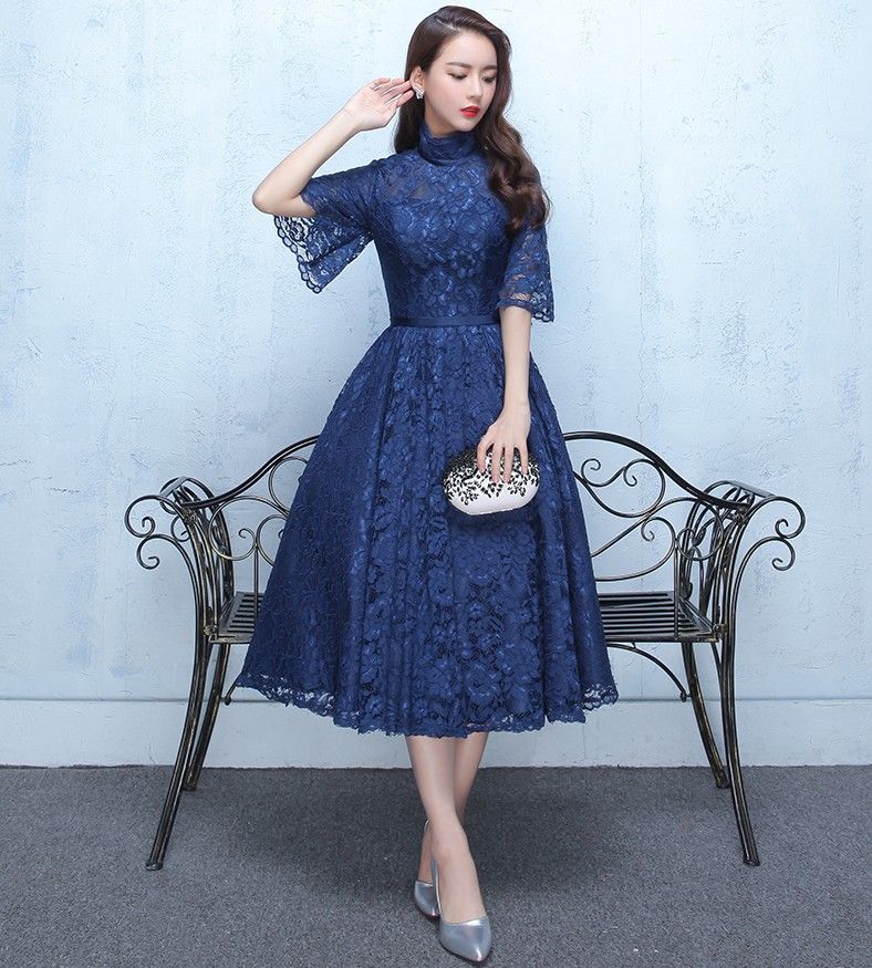 Navy Ball Dresses