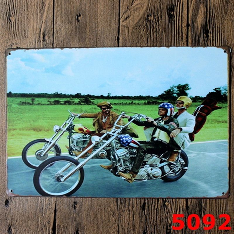2020 Metal Paintings Wall Motorcycle Vintage Craft Metal Tin Signs Bar Pub Tin Poster Wall Art
