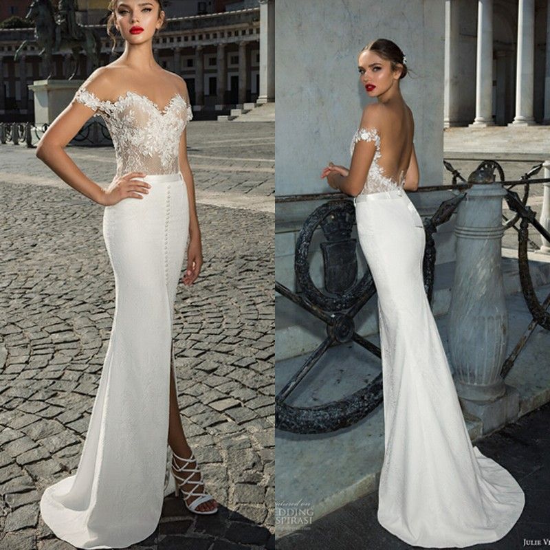 Sexy Low-Back Wedding Dresses