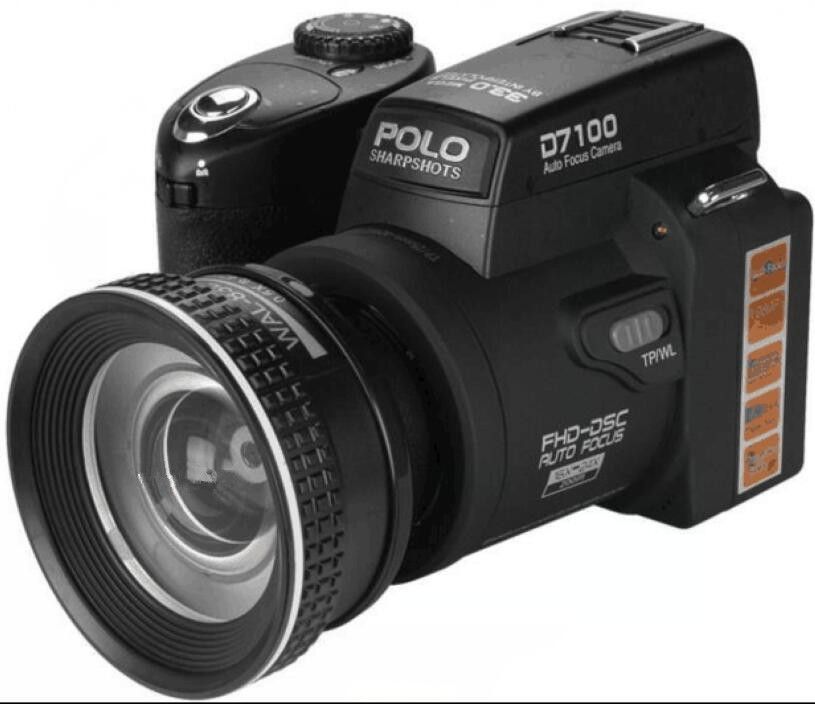 PROTAX POLO D7100 33MP Full HD Professional Digital