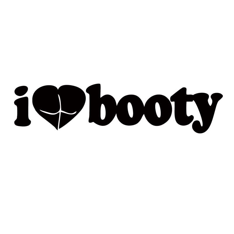 2019 For I Heart Booty Sticker Love Gym Cute Butt Girls Funny Car Styling Jdm Truck Car Window