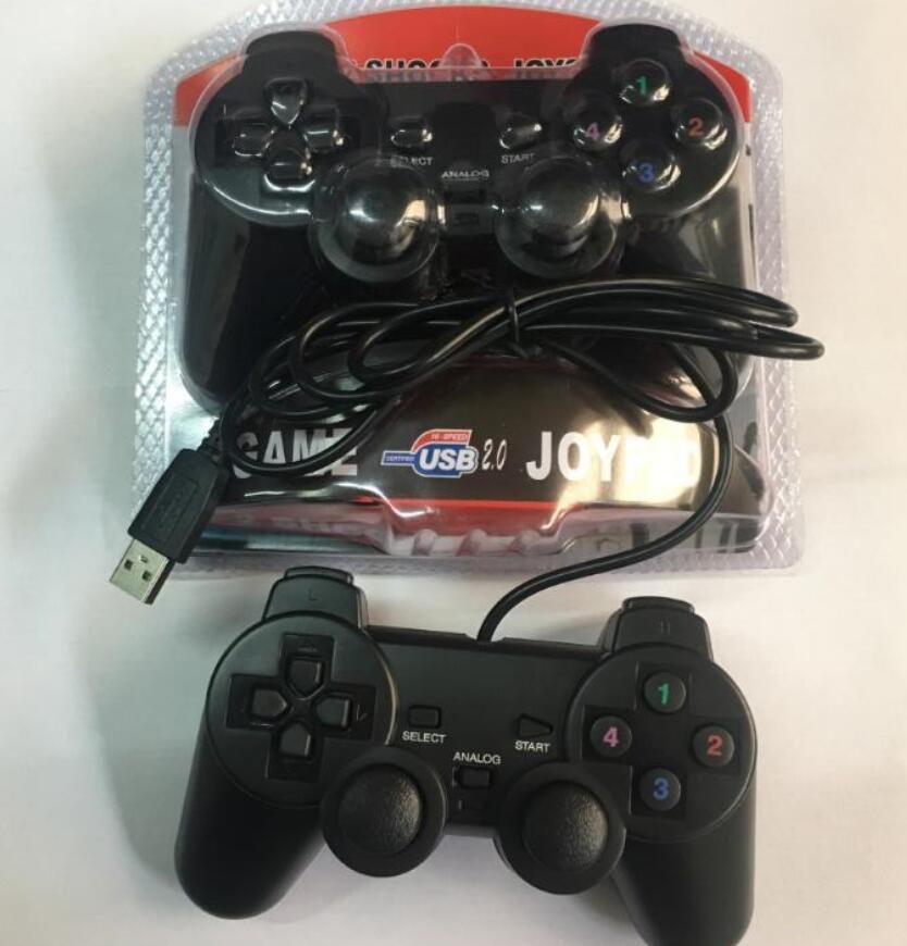 USB Game Controllers Gamepad Joystick PS2 Wired Handle Game Control