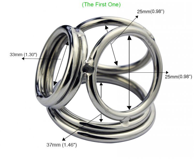 Metal Cock Ball And Penis Rings
