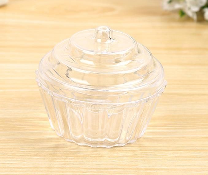 Clear Mini Cake Stand Cupcake Favor Candy Box Wedding