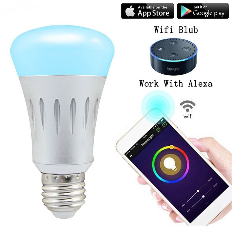 alexa dot light bulb