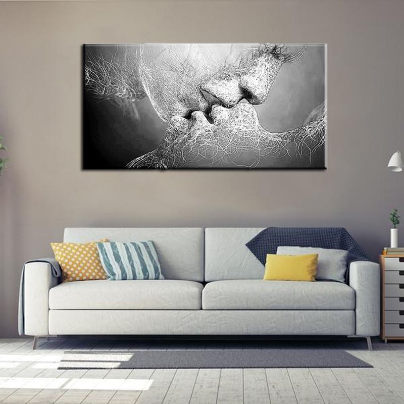 Großhandel 80 * 50cm Matte Leinwand Wand Kunst Spray Gemälde ... Großhandel 80 * 50cm Matte Leinwand Wand Kunst Spray Gemälde ...