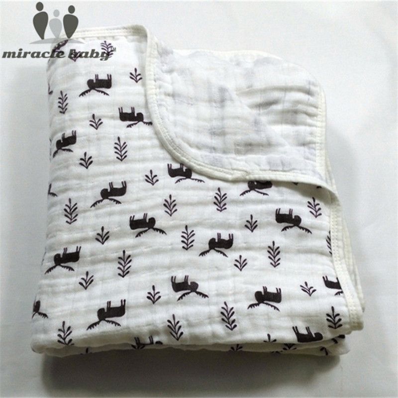 2 layer muslin blanket