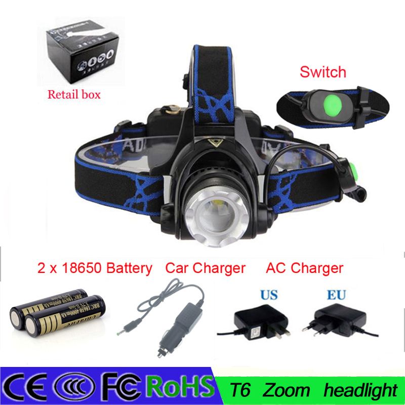 Rechargeable Bicycle Head Front Light Tail Light Waterproof Night Safety Lamps