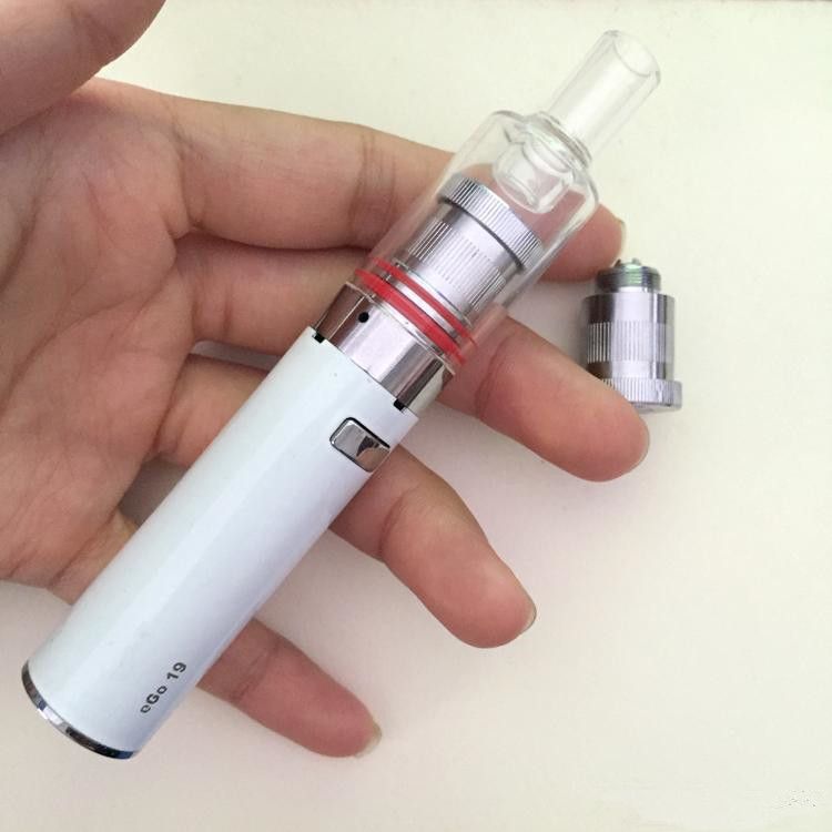 Ego 19 E Cigarette Starter Kits Sub Ohm Vaporizer 2 In 1 Kit Dry Herb