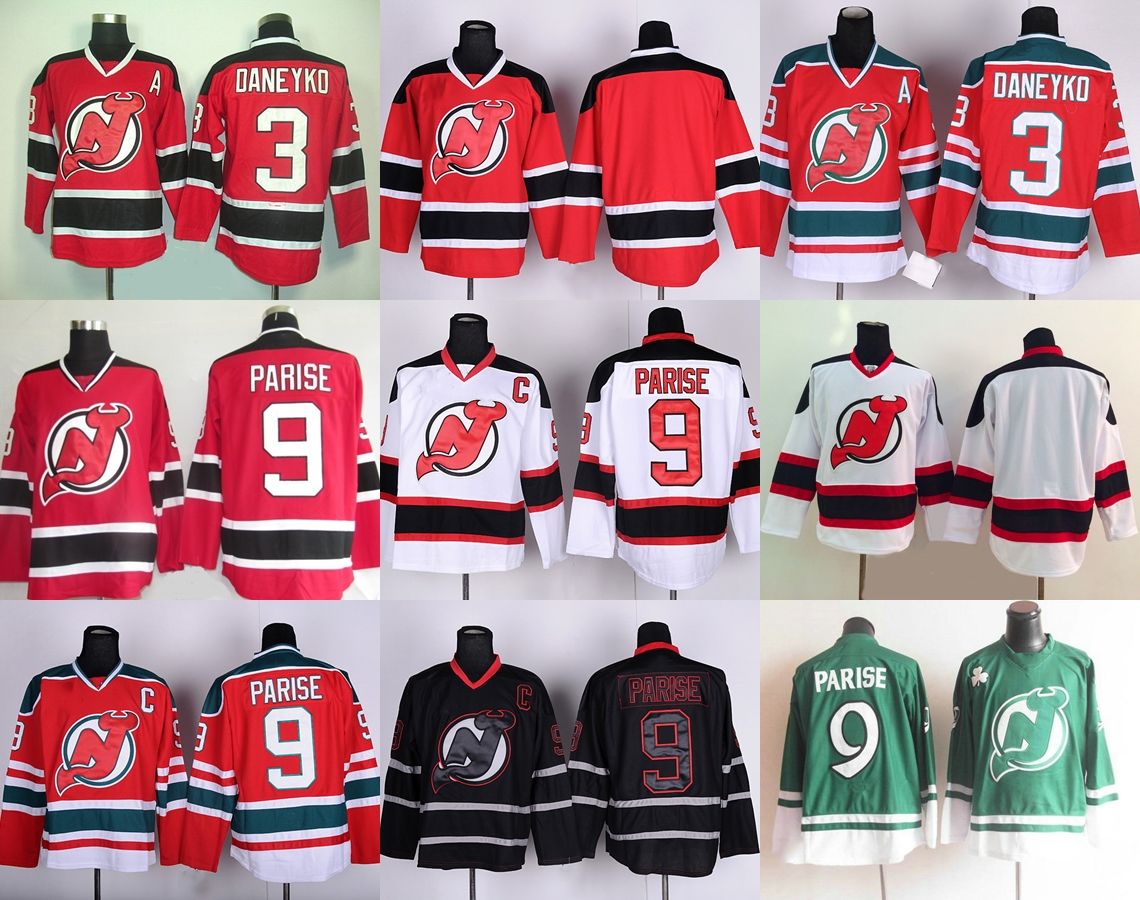 new jersey devils red and green jersey