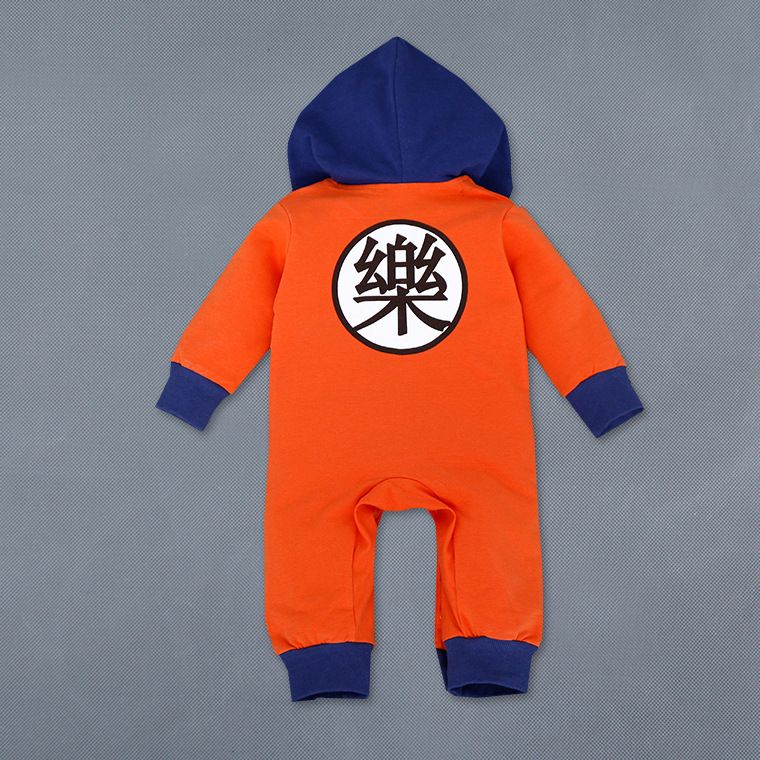 2019 Cartoon Dragon Ball Z Baby Rompers Newborn Baby Boy Clothes Christmas Costumes Boy Girl