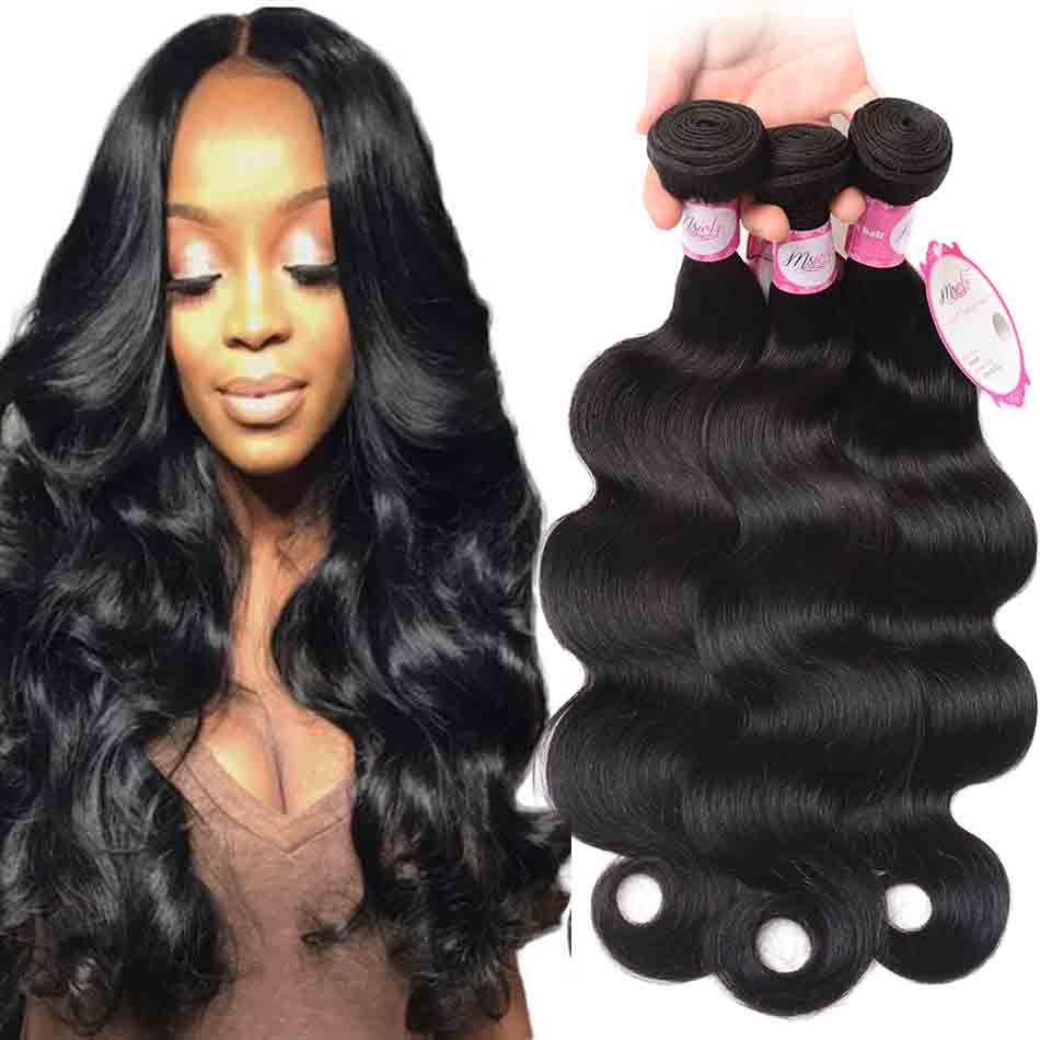 Peruvian Virgin Hair Weave Bundles Mink Brazilian Body Wave